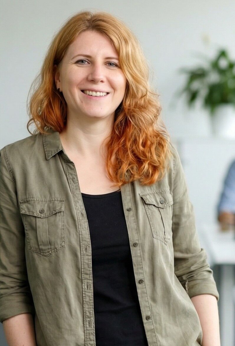 Fenja Engelhardt Foto im Büro